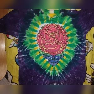 THE GRATEFUL DEAD NOS NWOT XL SHIRT 2000CR,jimi hendrix,woodstock,liquid blue